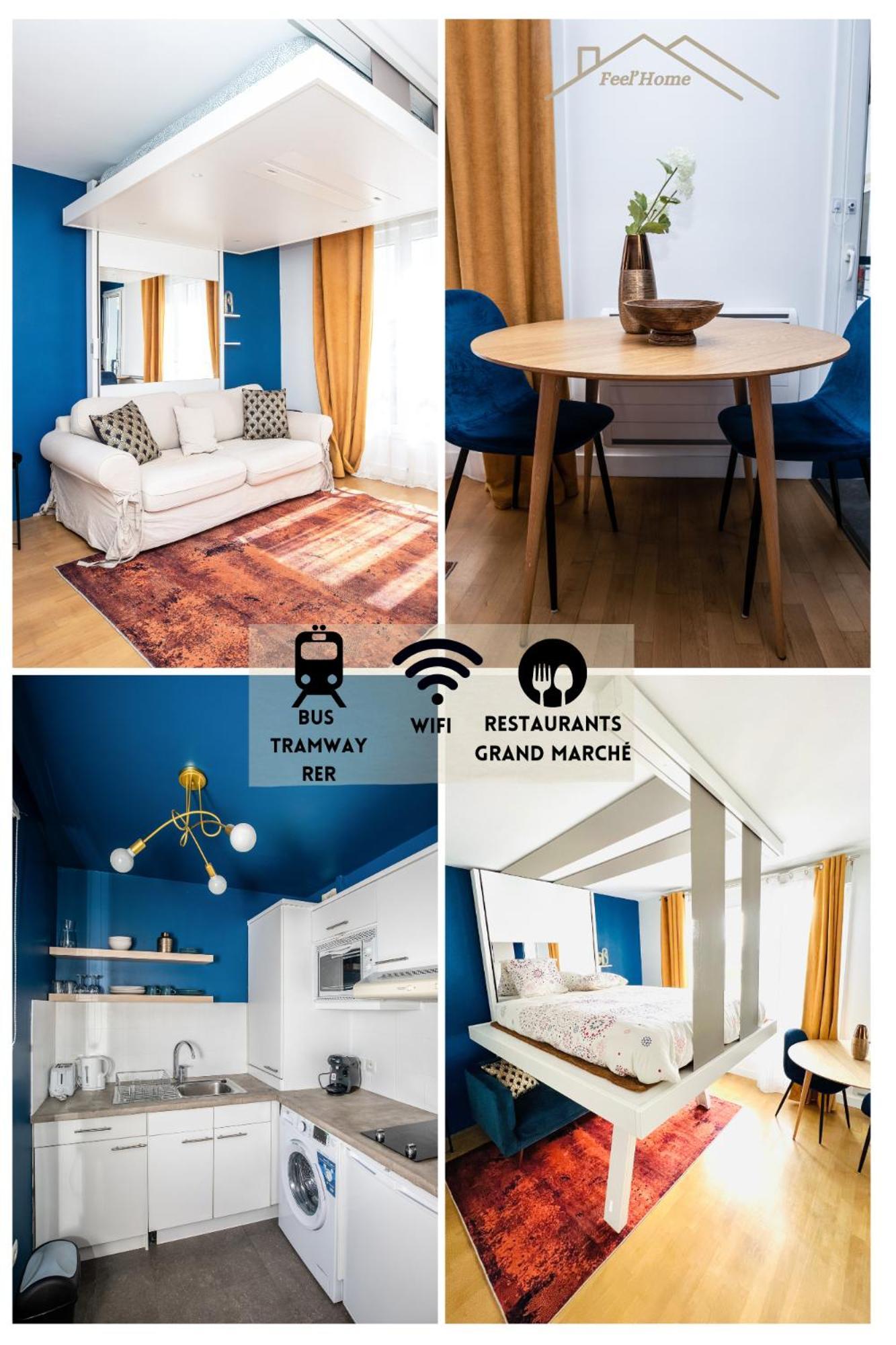 Experience Olympique Proche Paris Apartment Le Plessis-Robinson Exterior foto